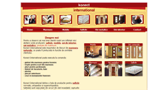 Desktop Screenshot of konectinternational.ro